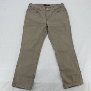 Levi's 505 Women's Straight-Leg Jeans - Khaki / Beige - Size W31